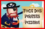 Logotipo Toca dos Piratas Pizzaria e Bar